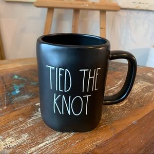Rae Dunn - Black Mug / Tied the Knot